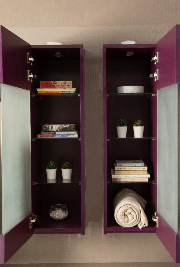 Purple Bookcase Shahedgroup